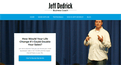 Desktop Screenshot of jeffdedrick.com